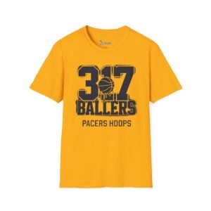 Pacers Shirt - 317 Ballers Pacers Hoops