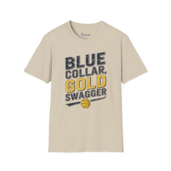 Indiana Pacers Shirt - Blue Collar, Gold Swagger