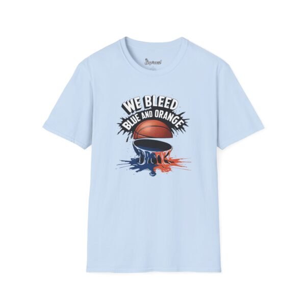 New York Knicks T Shirt - We Bleed Blue and Orange