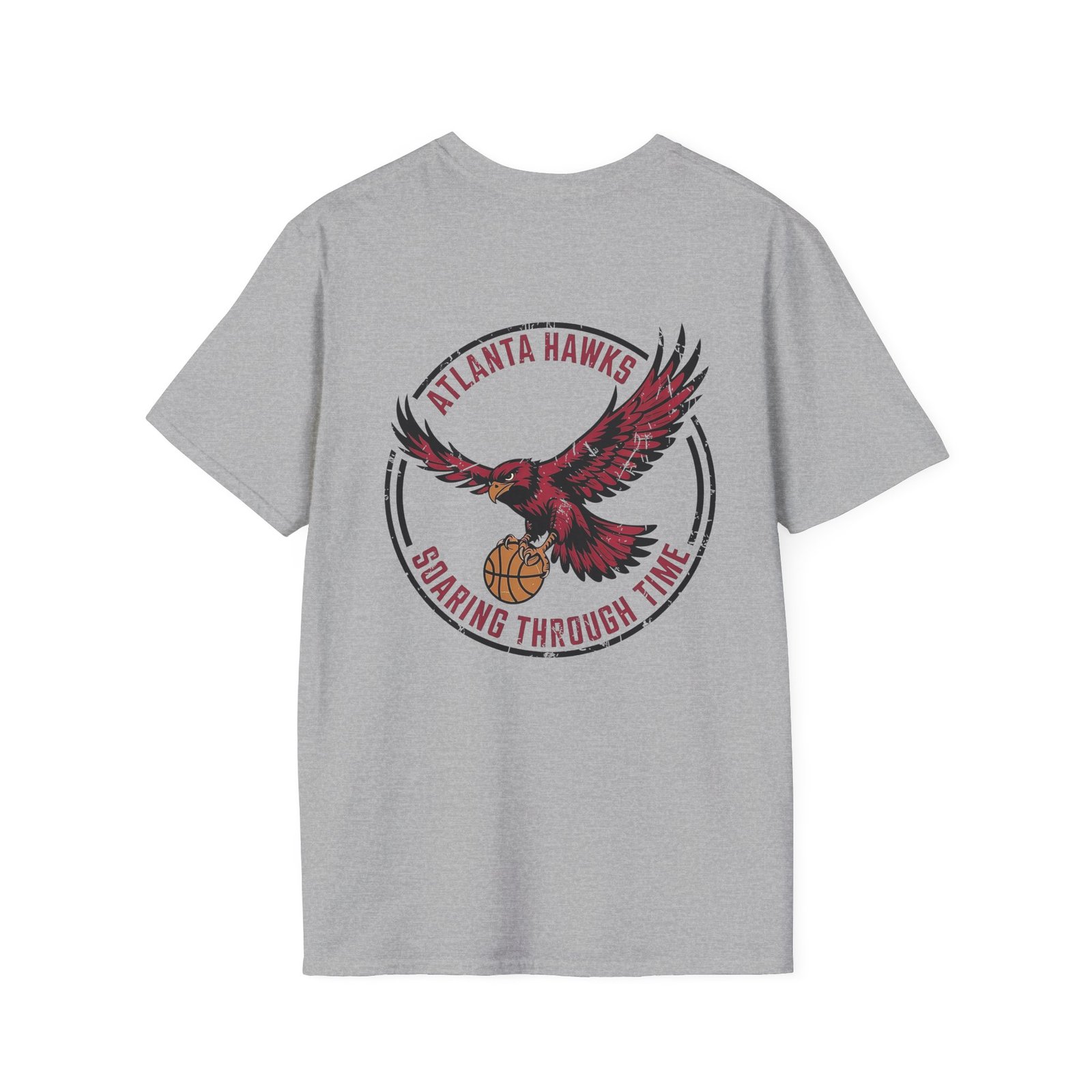 Atlanta Hawks T Shirt - Soaring Through Time