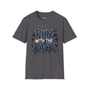 Minnesota Timberwolves T Shirt - Run with the Pack - Graffiti Design