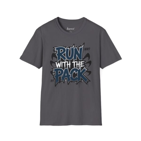 Minnesota Timberwolves T Shirt - Run with the Pack - Graffiti Design