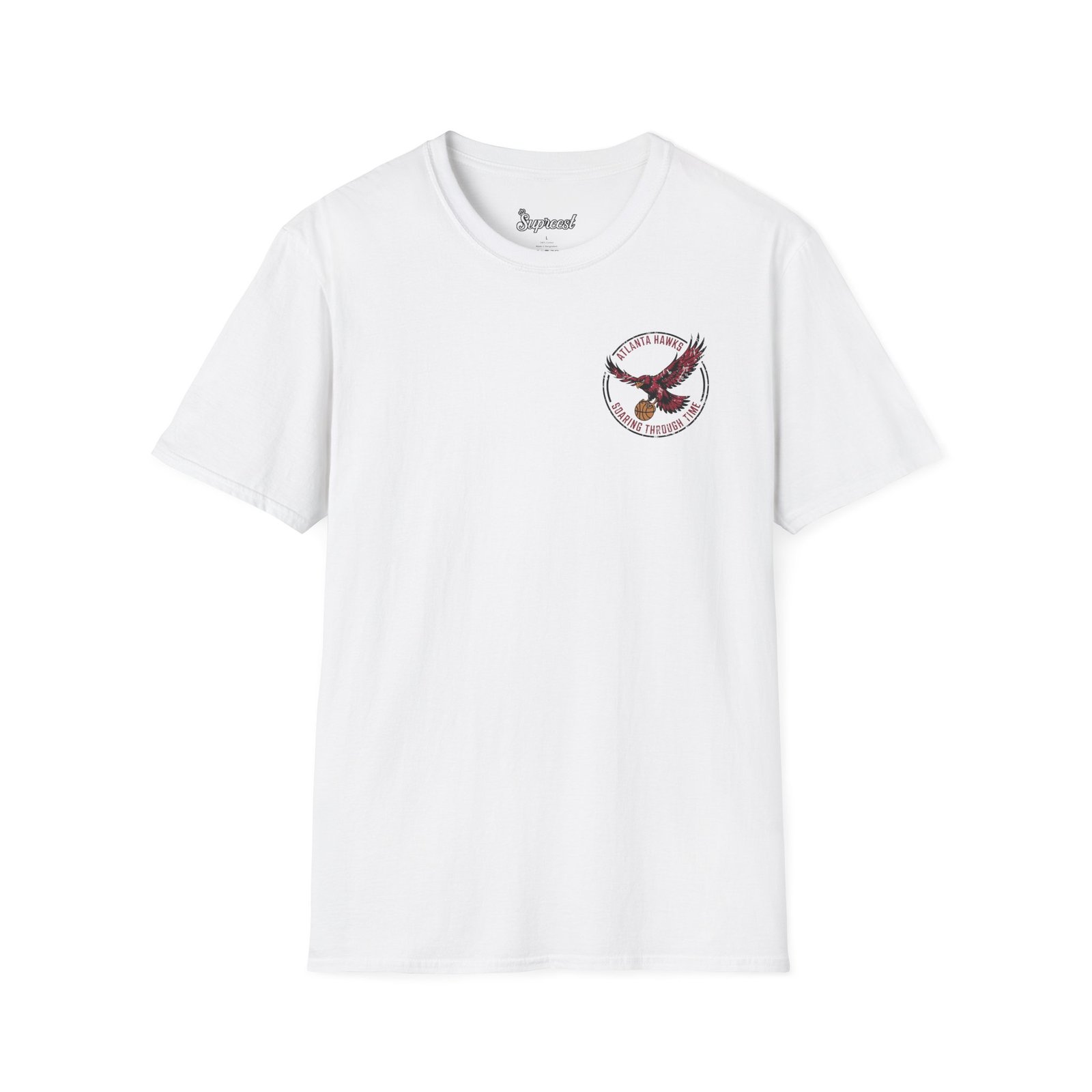 Atlanta Hawks T Shirt - Soaring Through Time