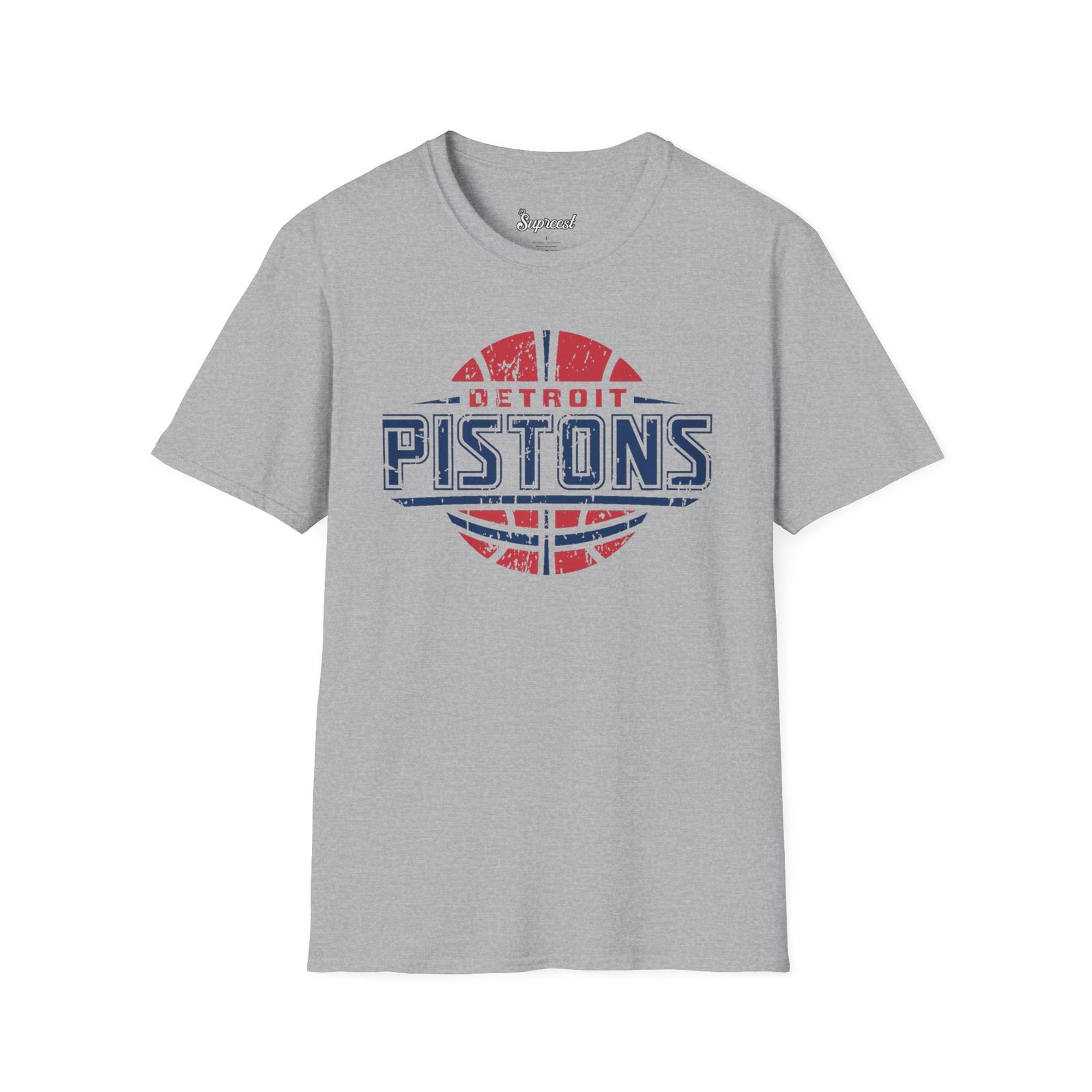 Detroit Pistons T Shirt Vintage
