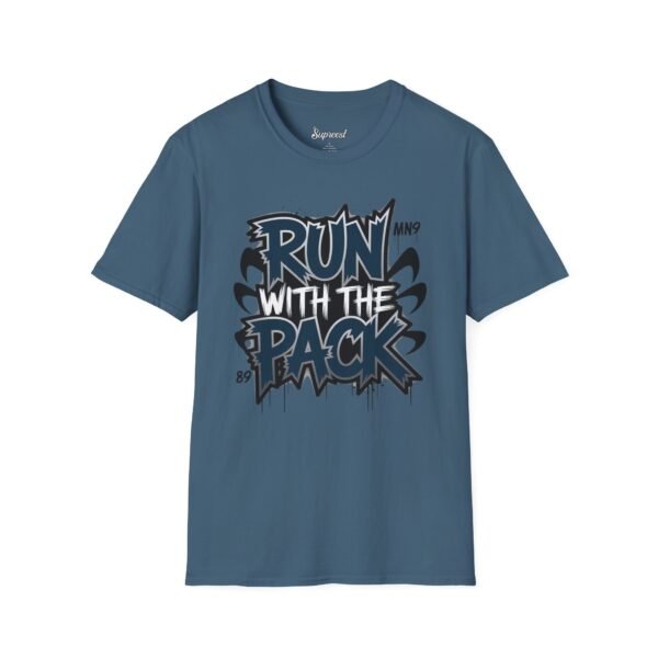 Minnesota Timberwolves T Shirt - Run with the Pack - Graffiti Design