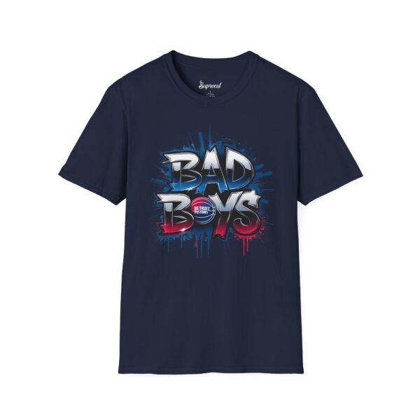 Detroit Pistons T Shirt - Bad Boys Graphic for Streetwear Lovers