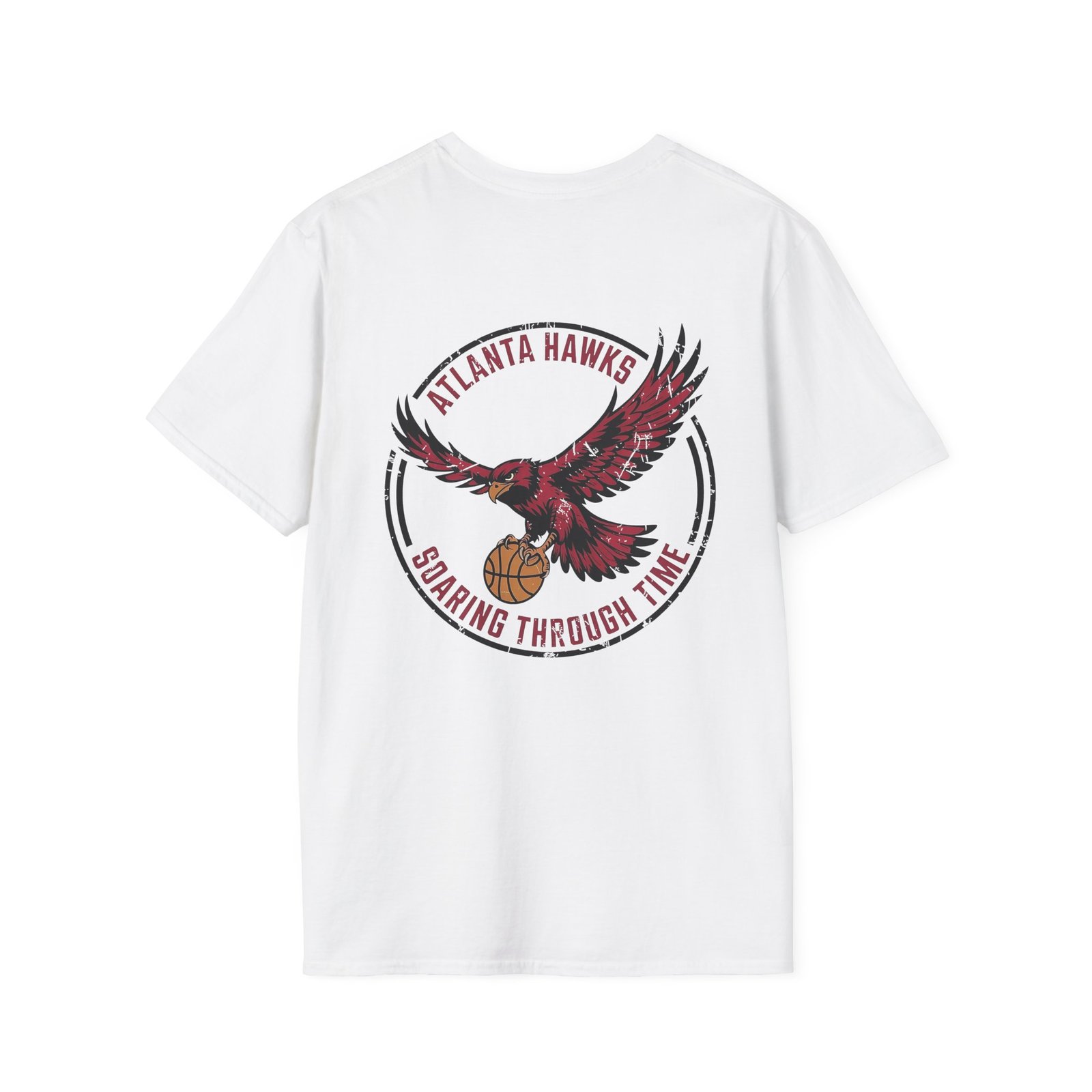 Atlanta Hawks T Shirt - Soaring Through Time