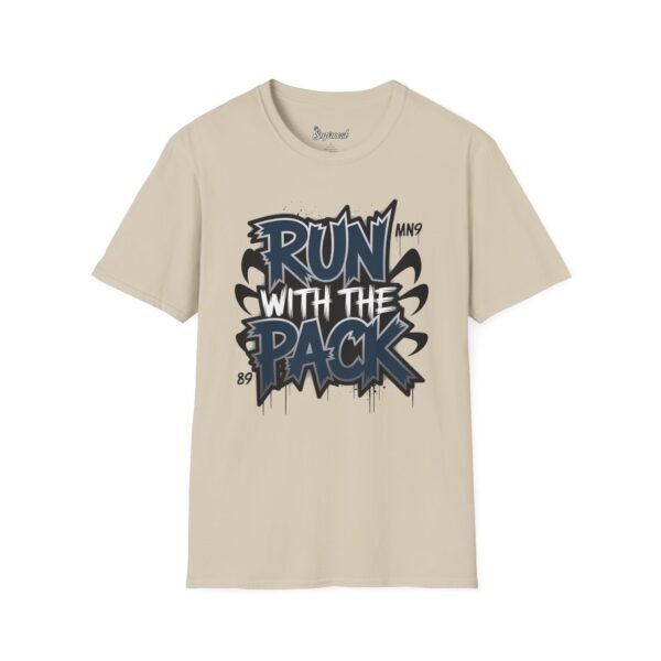 Minnesota Timberwolves T Shirt - Run with the Pack - Graffiti Design