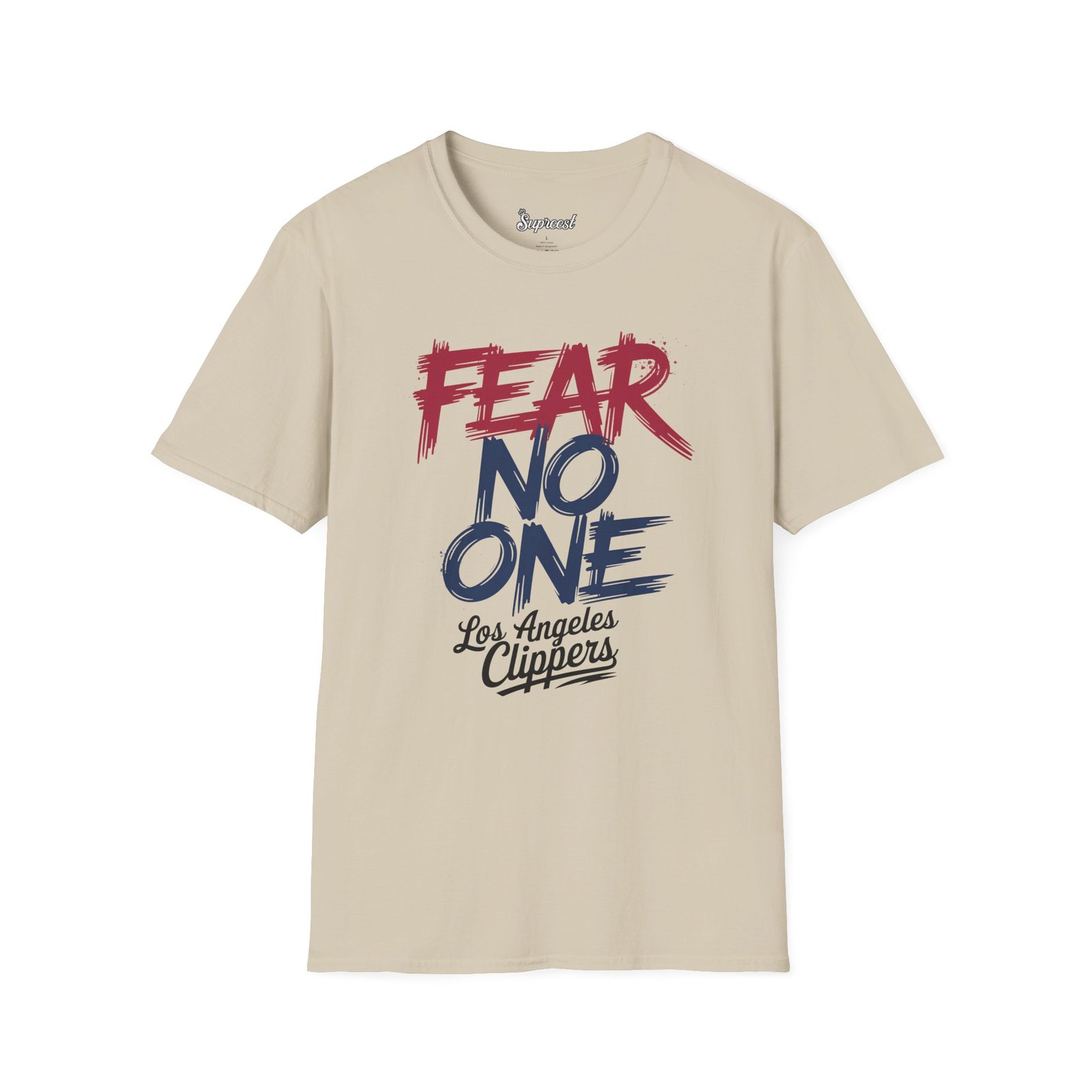 Clippers Tee Shirt - Fear No One Los Angeles Clippers