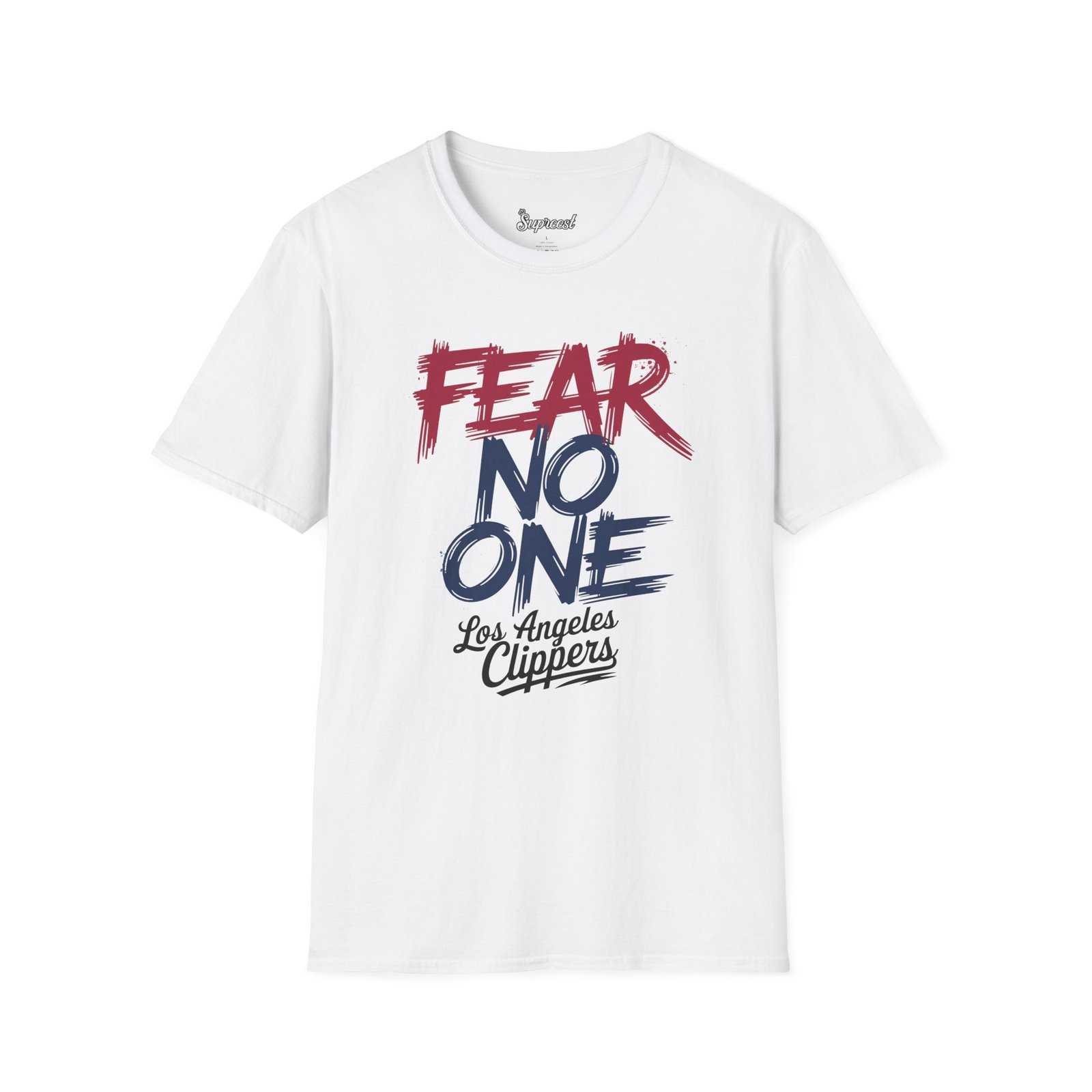 Clippers Tee Shirt - Fear No One Los Angeles Clippers