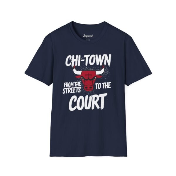 Chicago Bulls T-Shirt - Chi-Town - From the Streets to the Court