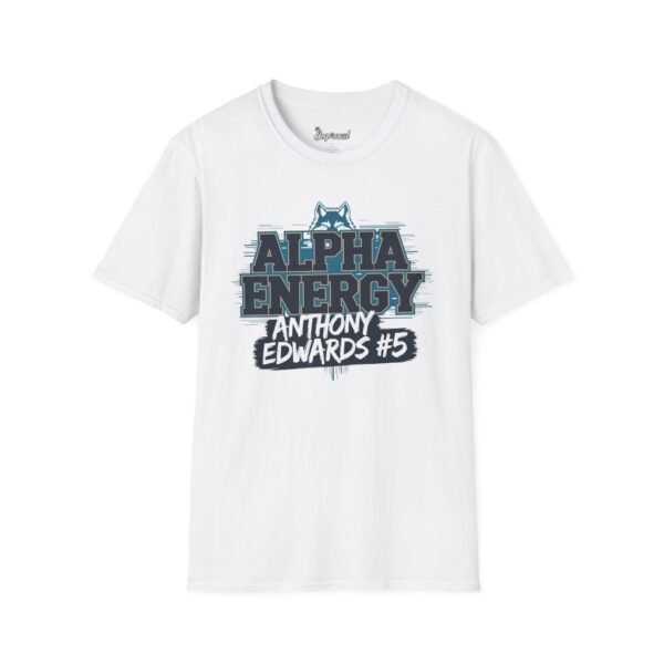 Timberwolves Merch - Alpha Energy Anthony Edwards #5 Graphic Tee