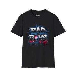 Detroit Pistons T Shirt - Bad Boys Graphic for Streetwear Lovers