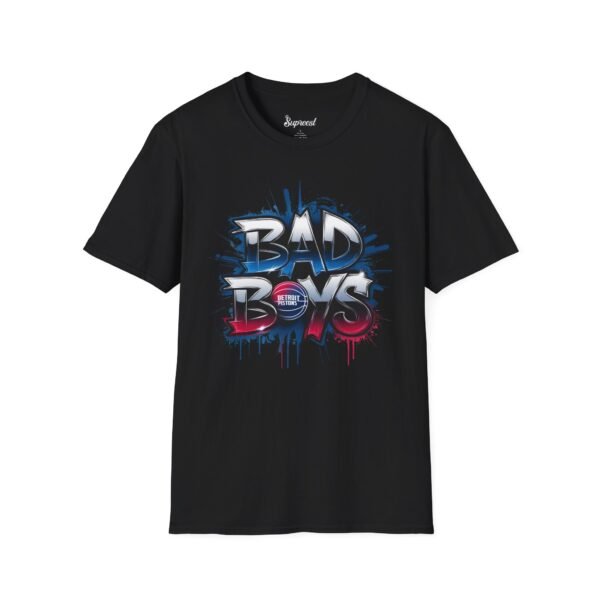 Detroit Pistons T Shirt - Bad Boys Graphic for Streetwear Lovers