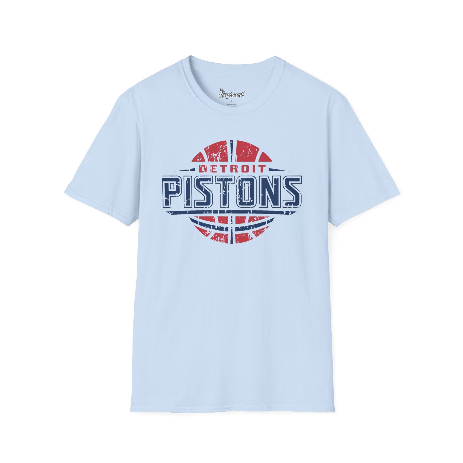 Detroit Pistons T Shirt Vintage