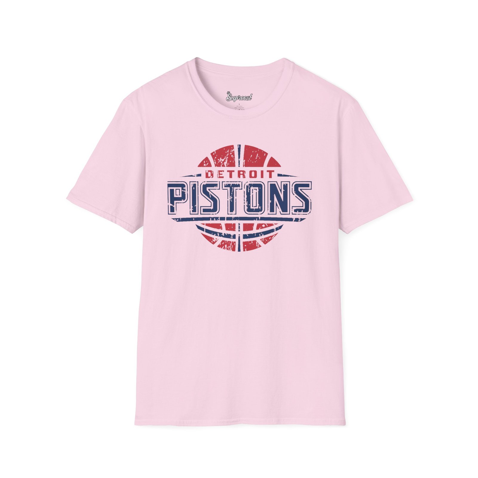 Detroit Pistons T Shirt Vintage