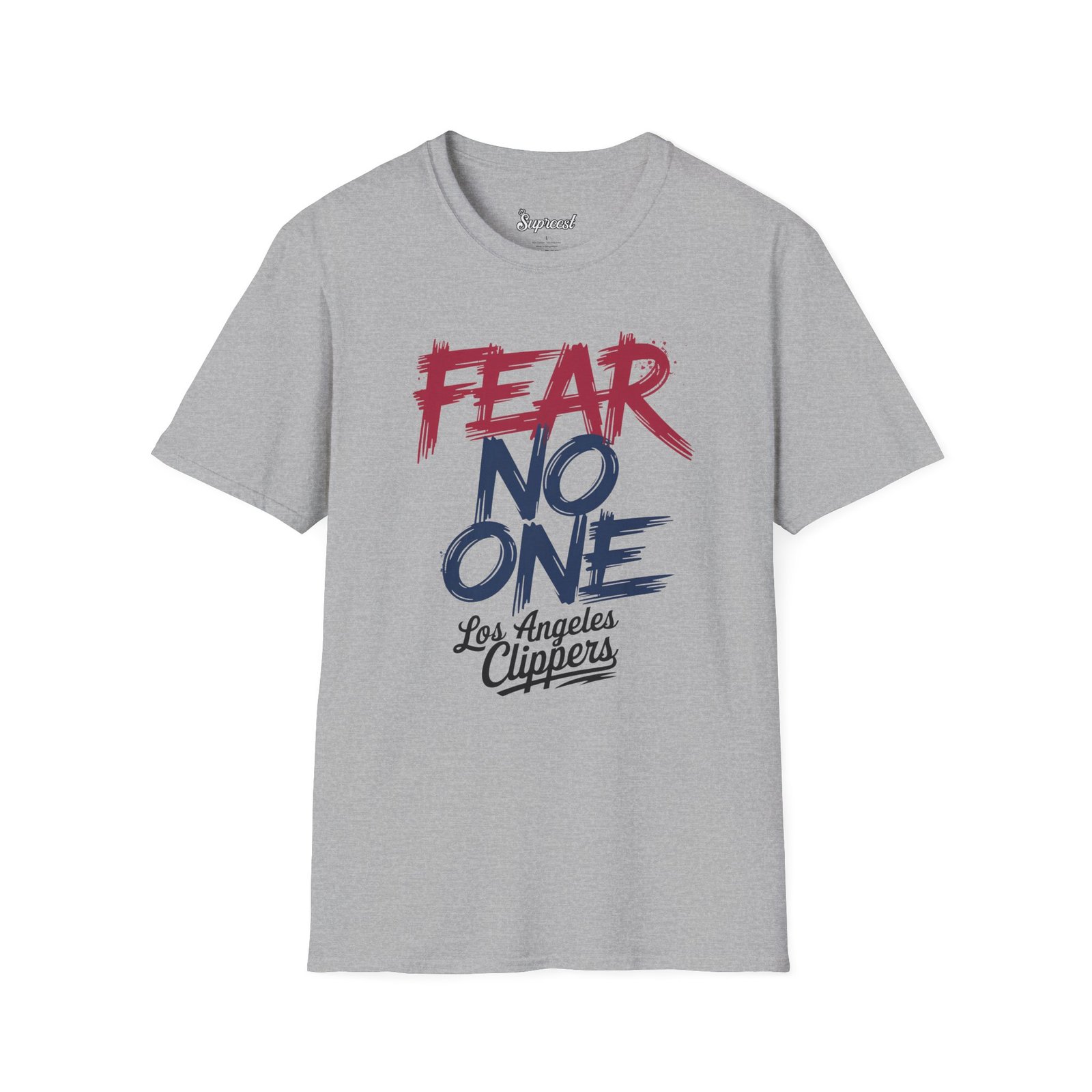 Clippers Tee Shirt - Fear No One Los Angeles Clippers