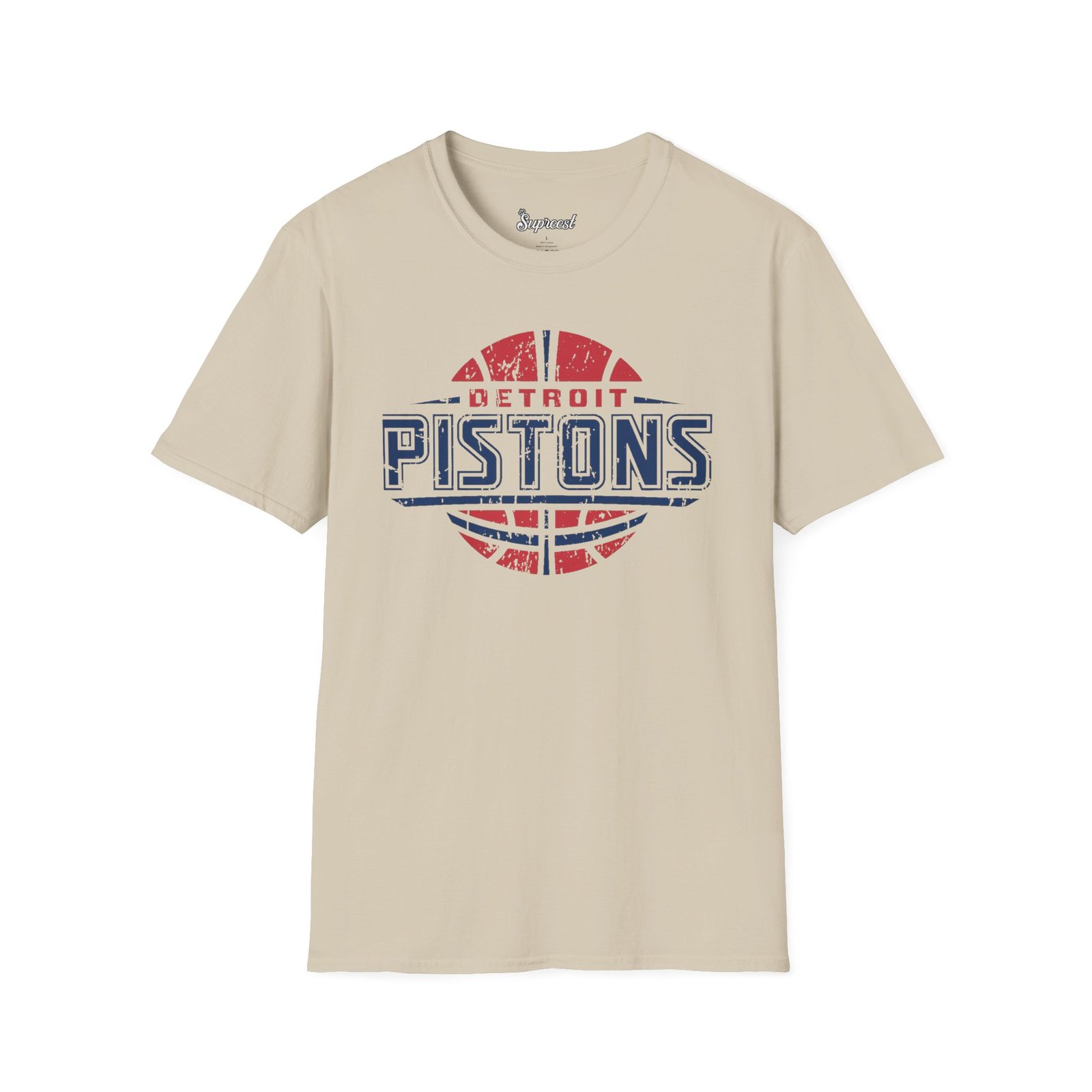 Detroit Pistons T Shirt Vintage