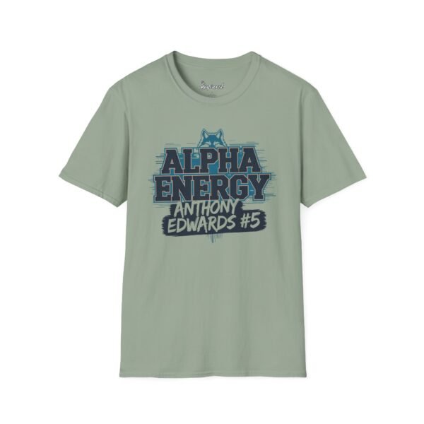 Timberwolves Merch - Alpha Energy Anthony Edwards #5 Graphic Tee