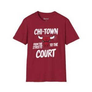 Chicago Bulls T-Shirt - Chi-Town - From the Streets to the Court