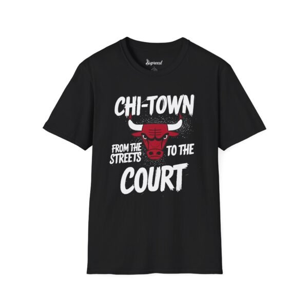 Chicago Bulls T-Shirt - Chi-Town - From the Streets to the Court