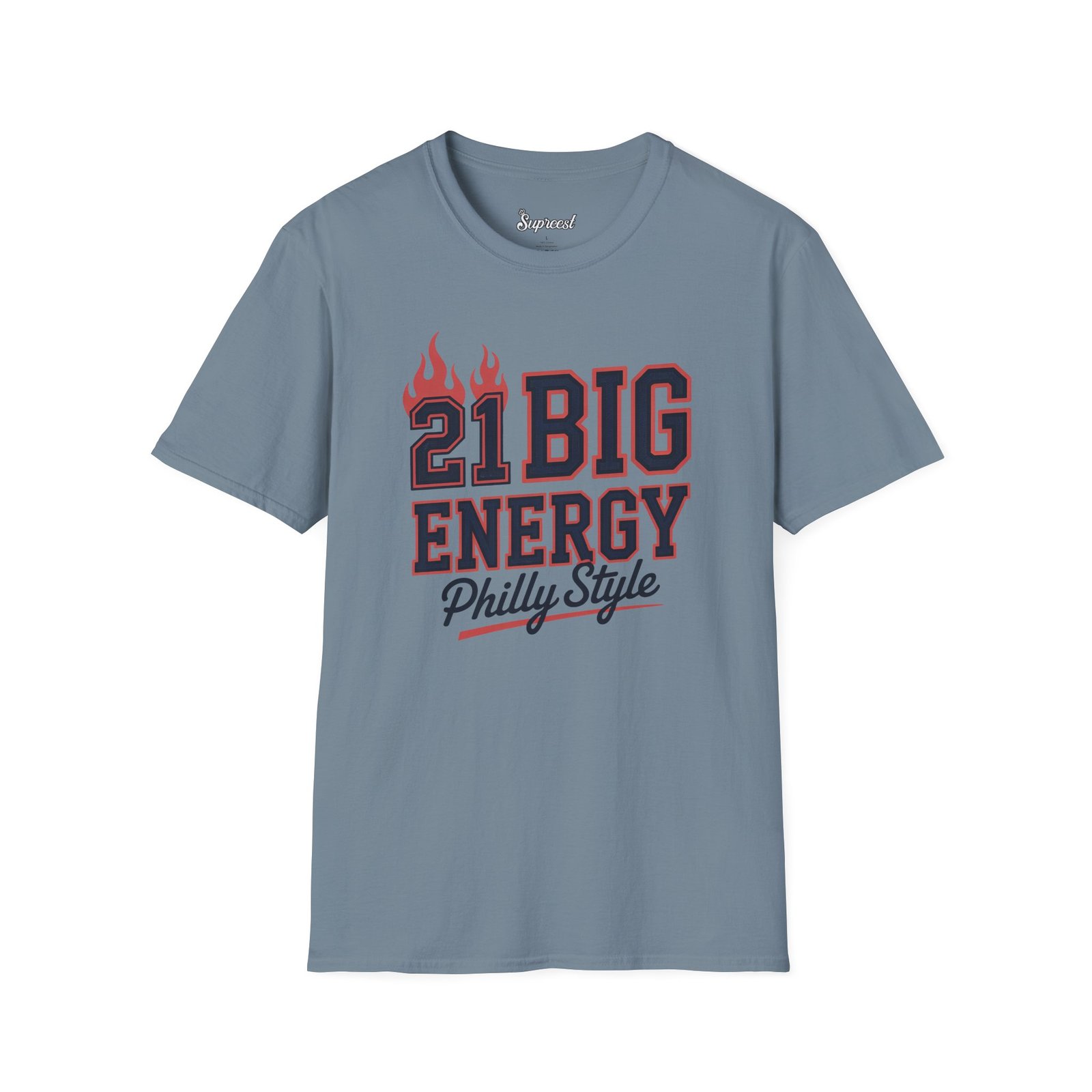 Philadelphia 76ers T Shirt - 21 Big Energy Philly