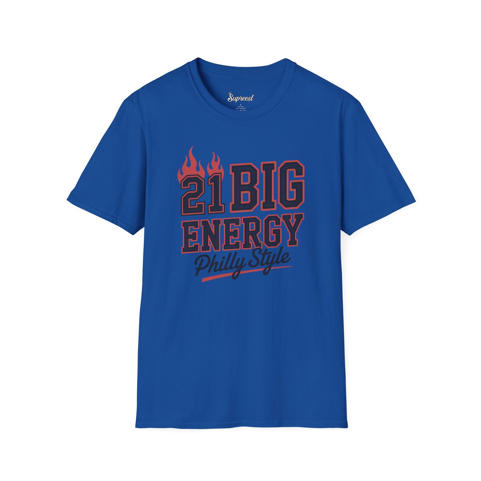 Philadelphia 76ers T Shirt - 21 Big Energy Philly