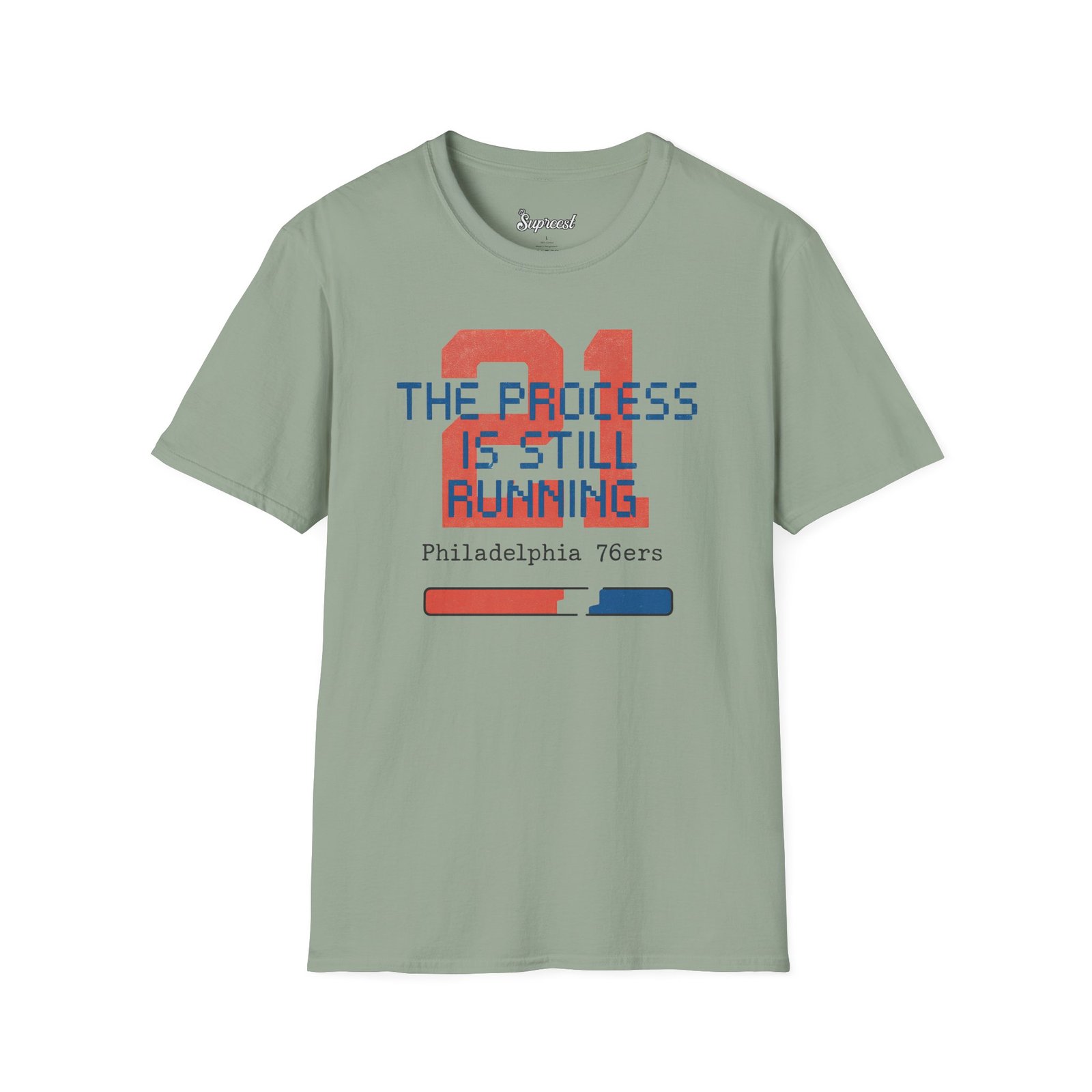 Philadelphia 76ers T Shirt - The Process is Still Running