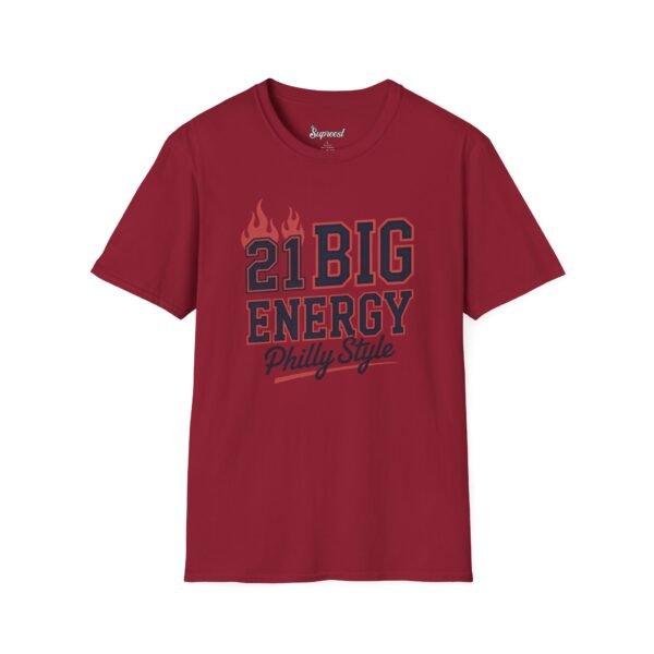 Philadelphia 76ers T Shirt - 21 Big Energy Philly