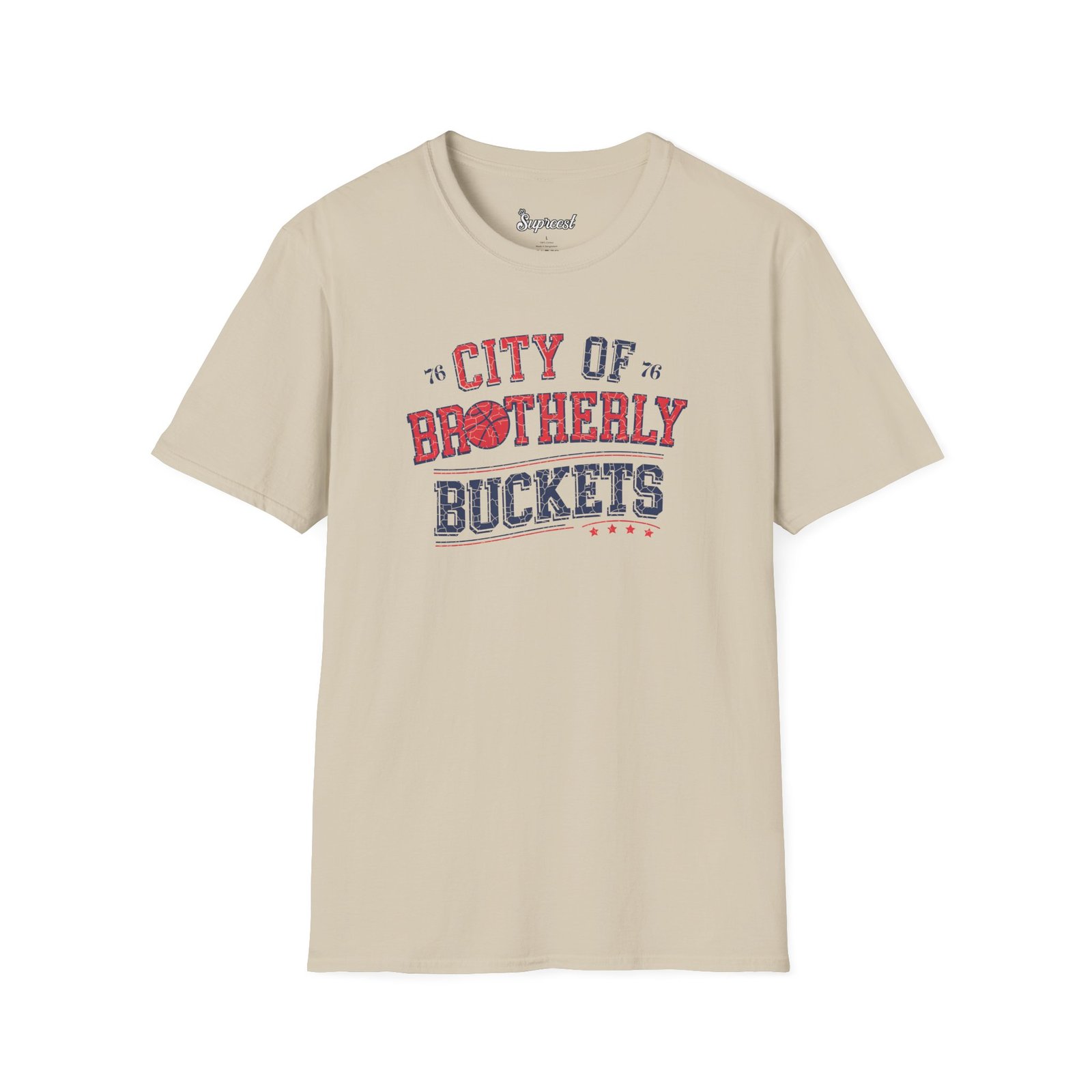 Philadelphia Sixers T Shirt - City of Brotherly Buckets