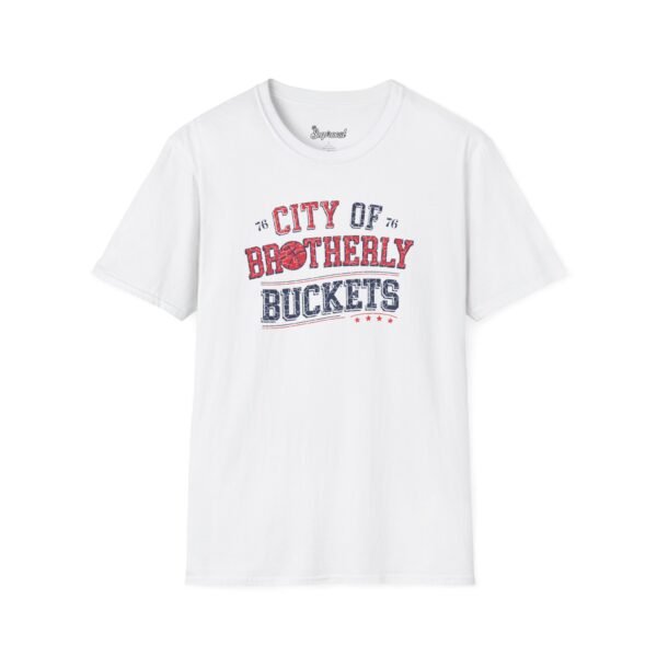 Philadelphia Sixers T Shirt - City of Brotherly Buckets