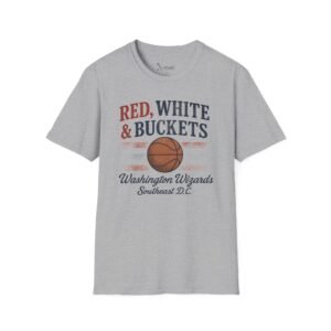 Washington Wizards Jersey - Red, White & Buckets