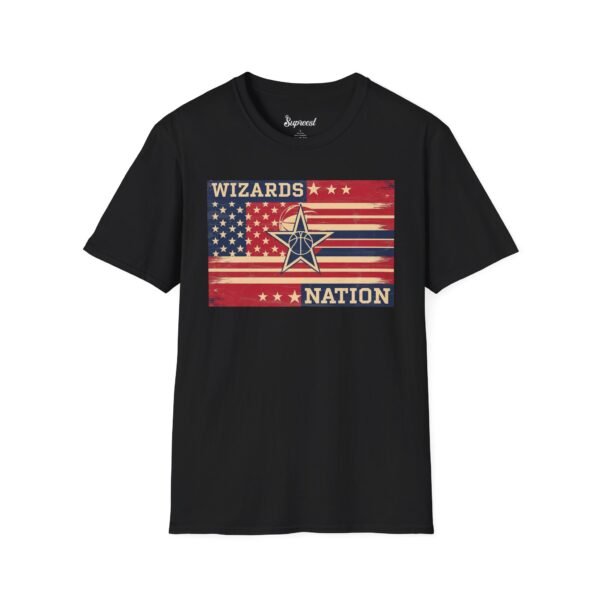 Washington Wizards T Shirt - Wizards Nation Vintage Graphic Tee