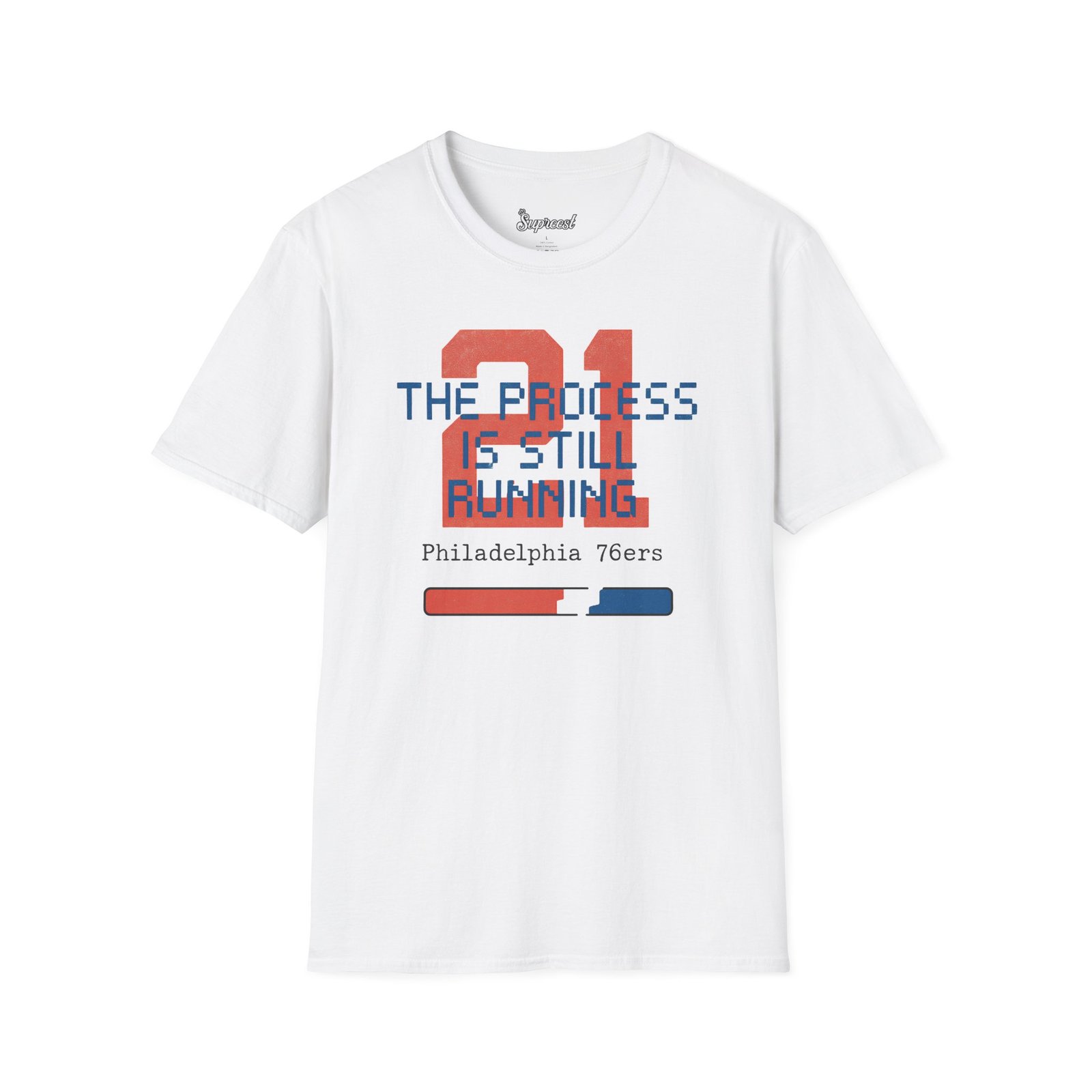 Philadelphia 76ers T Shirt - The Process is Still Running