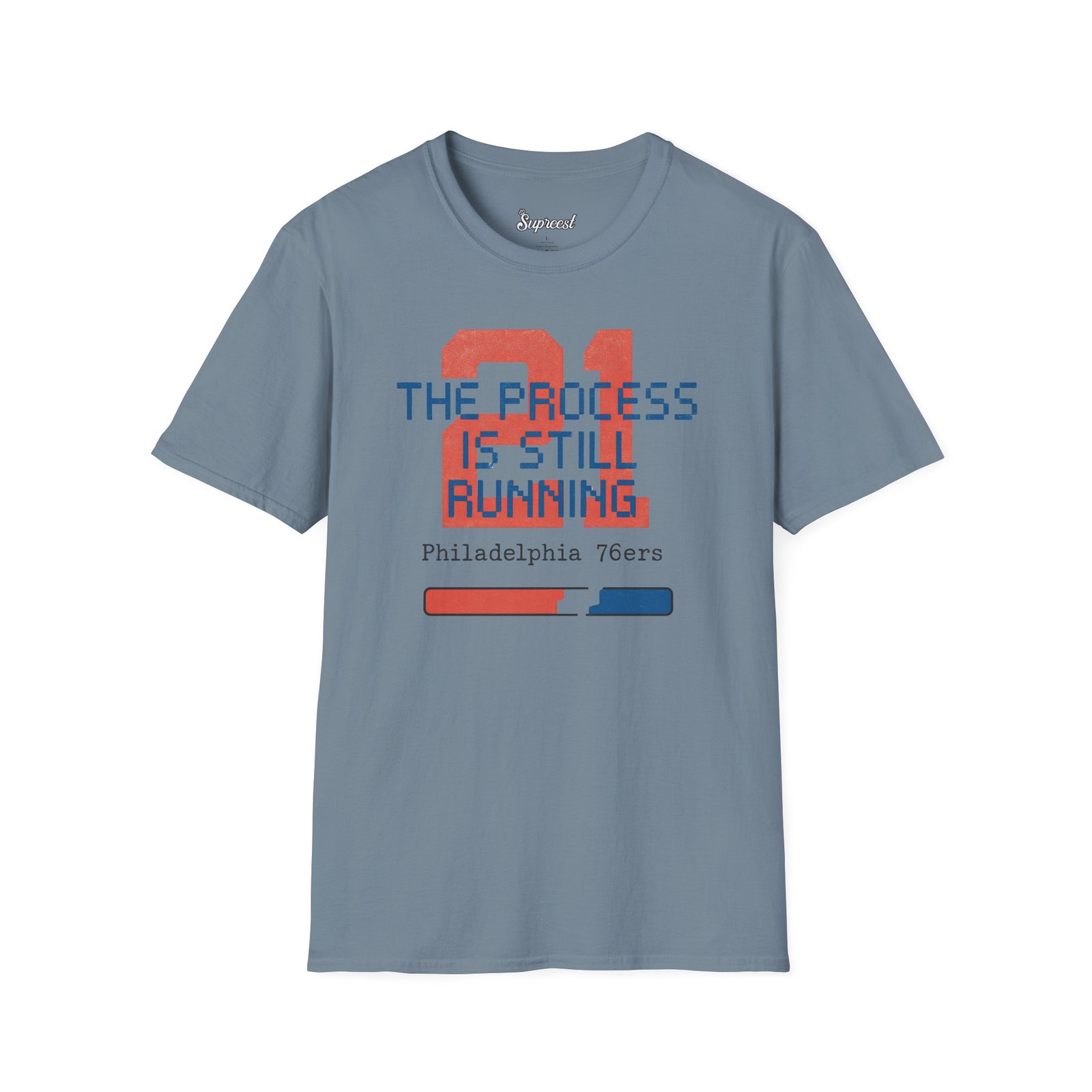 Philadelphia 76ers T Shirt - The Process is Still Running
