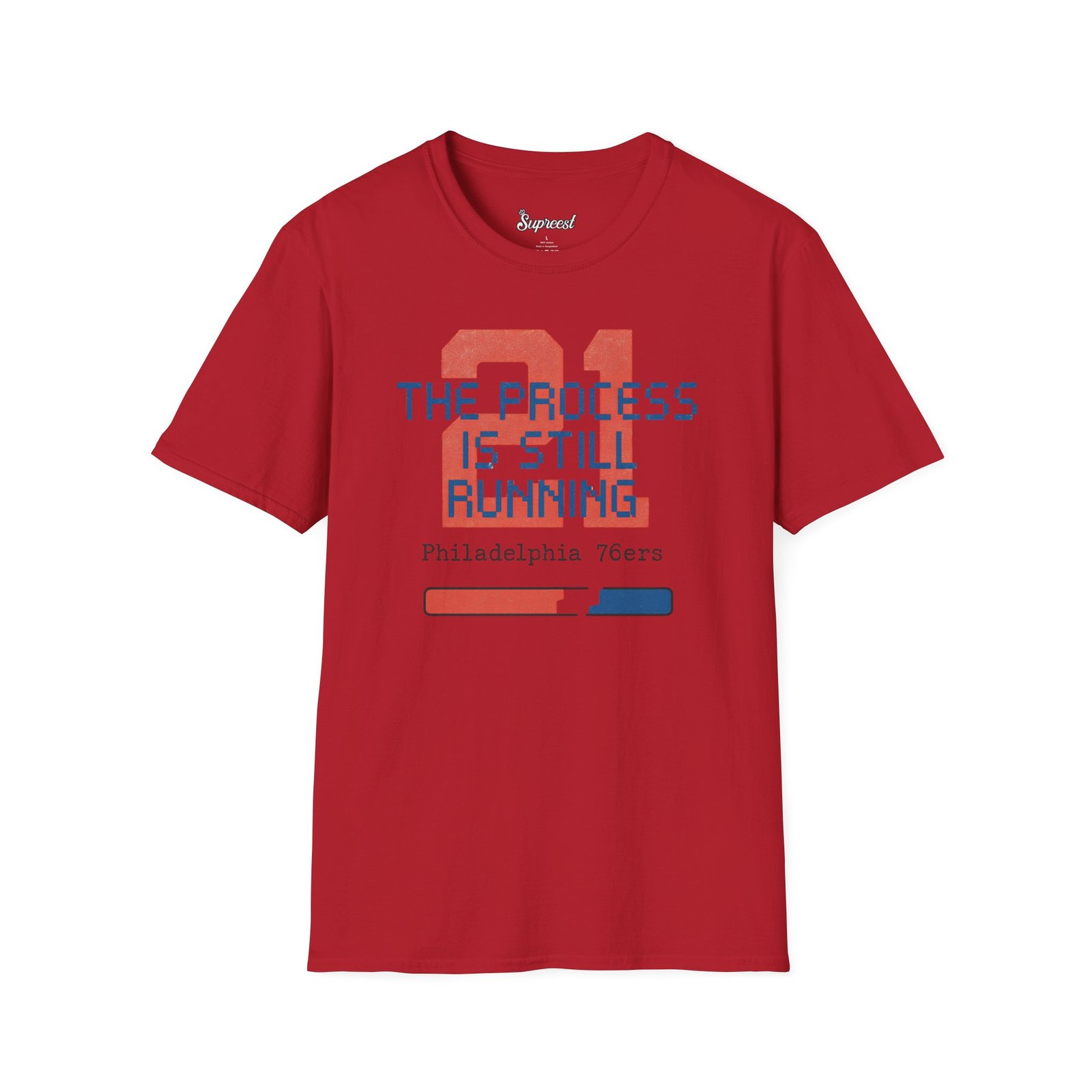 Philadelphia 76ers T Shirt - The Process is Still Running