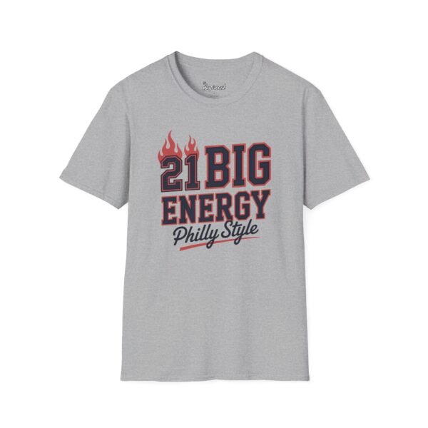 Philadelphia 76ers T Shirt - 21 Big Energy Philly