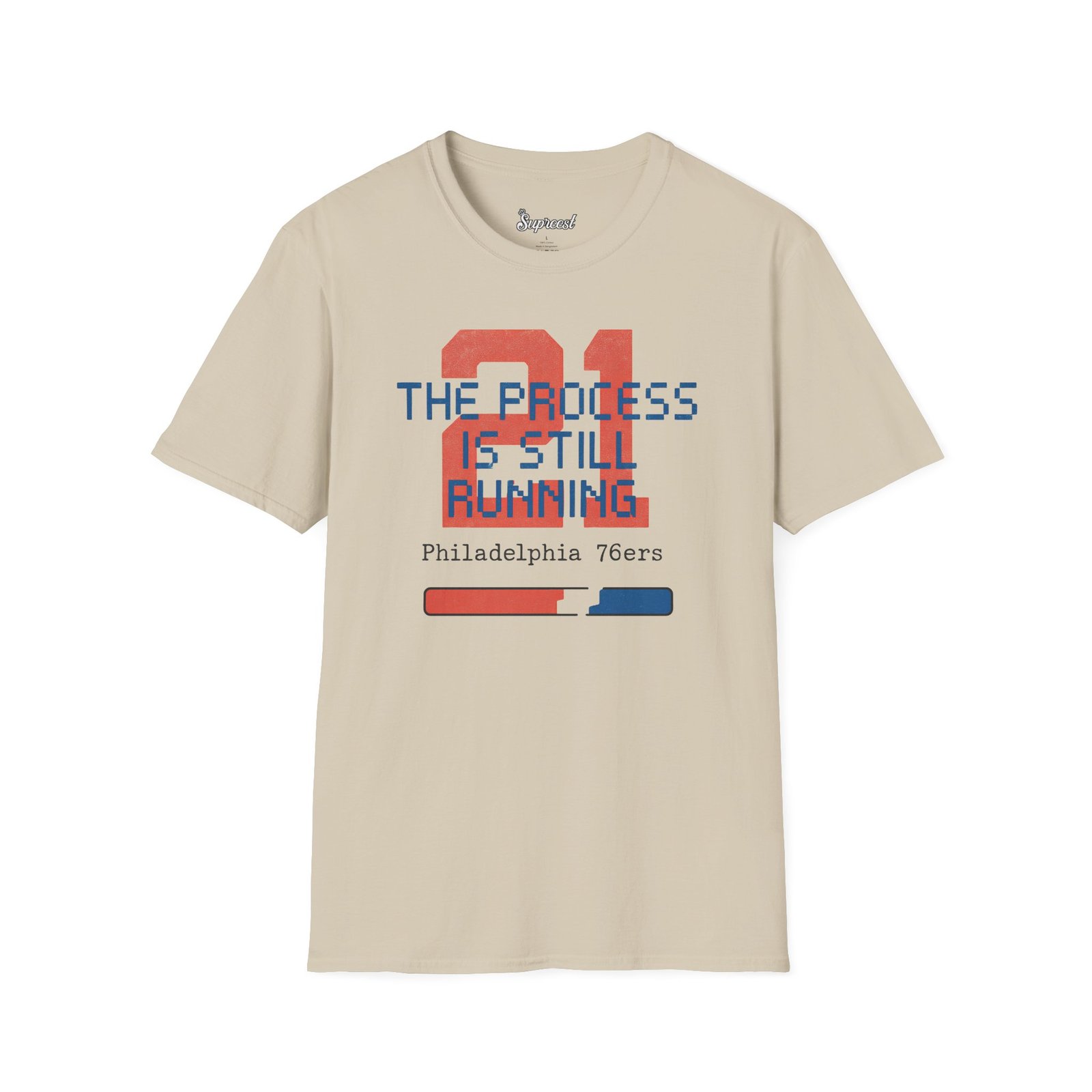 Philadelphia 76ers T Shirt - The Process is Still Running