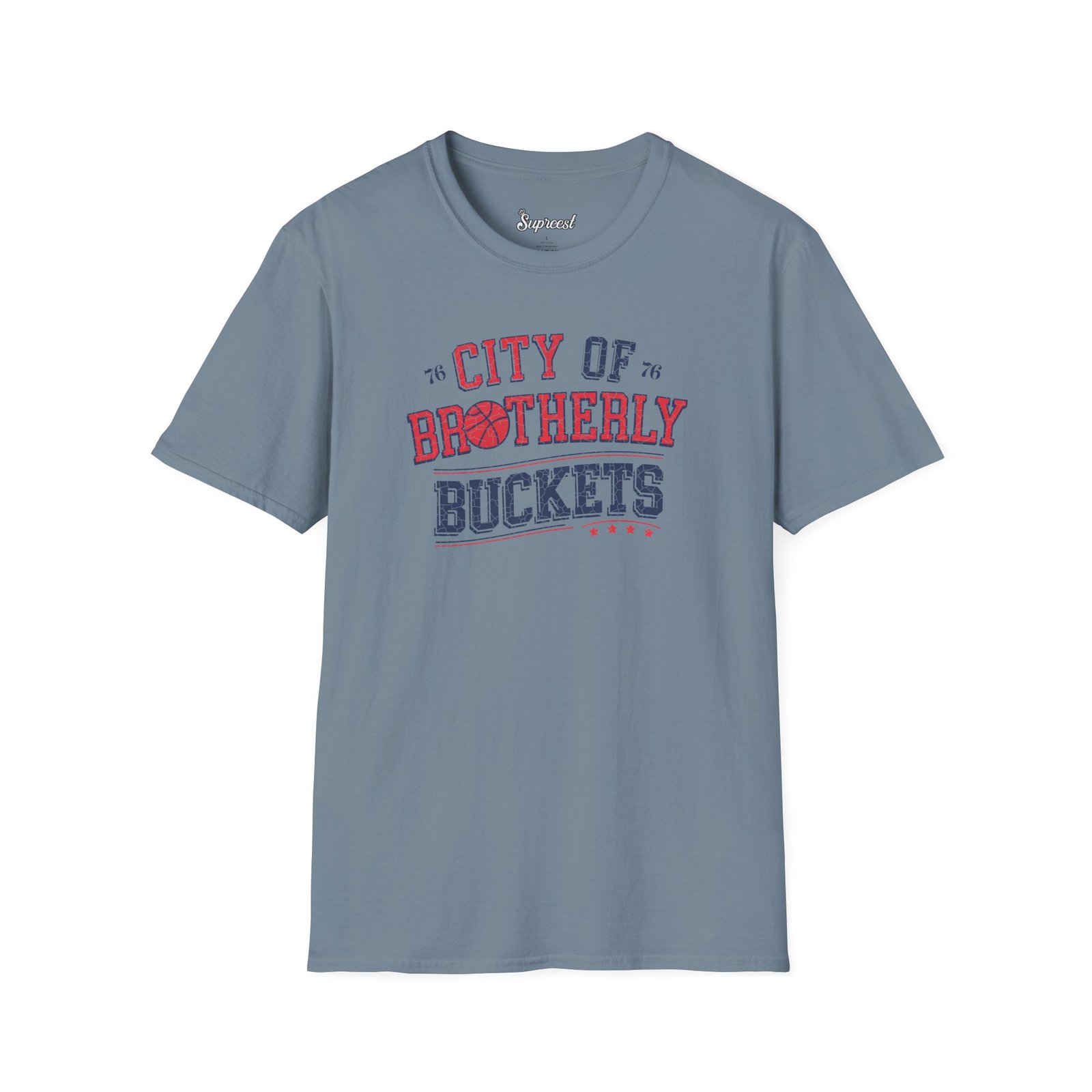 Philadelphia Sixers T Shirt - City of Brotherly Buckets