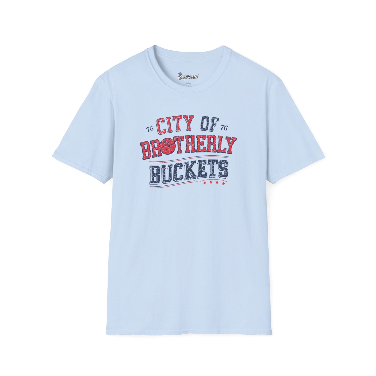 Philadelphia Sixers T Shirt - City of Brotherly Buckets