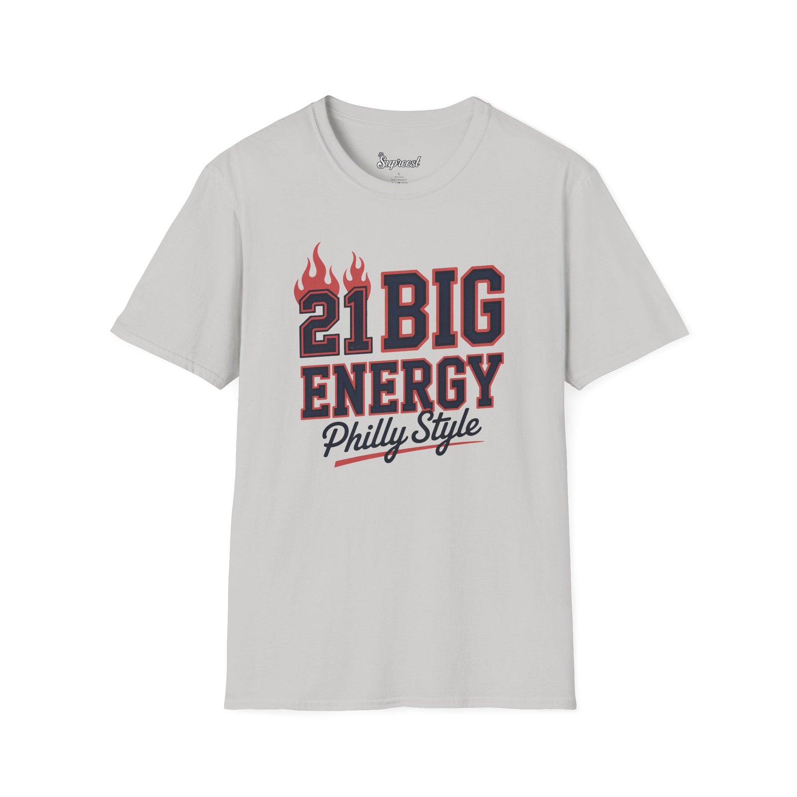 Philadelphia 76ers T Shirt - 21 Big Energy Philly