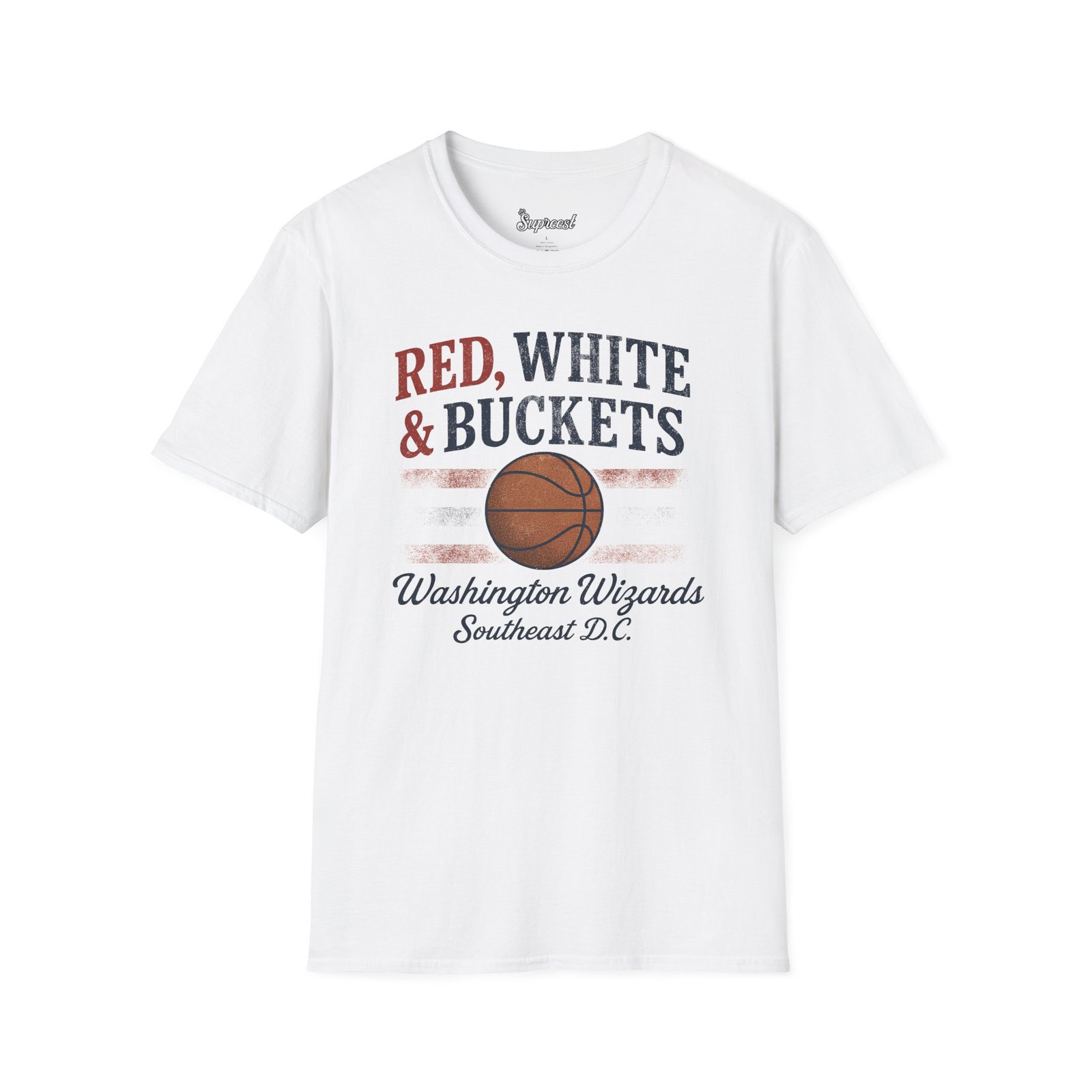 Washington Wizards Jersey - Red, White & Buckets